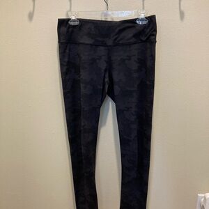 Black Camouflage Leggings